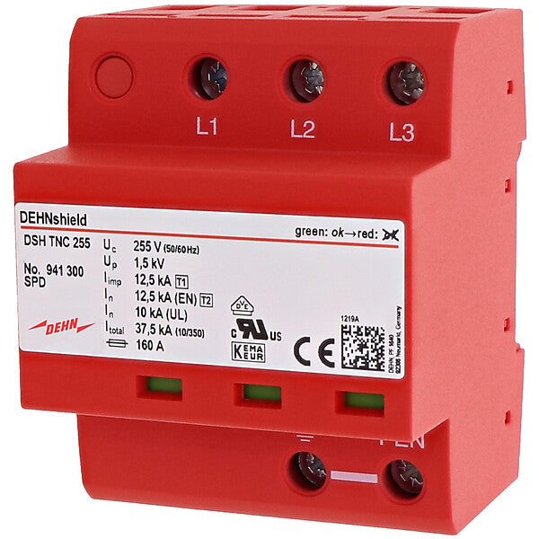 DEHN Kombi-Ableiter TN-C-Systeme DSH TNC 255